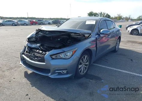 2015 Infiniti Q50 Premium z USA, uszkodzony, nr VIN JN1BV7AR8FM416530